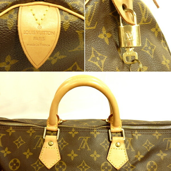 Louis Vuitton Monogram Speedy 40 Boston Bag - Picture 3 of 3